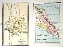 Map of the City of Ancient Rome-Italy Proper