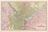 New Driving Map of Philadelphia