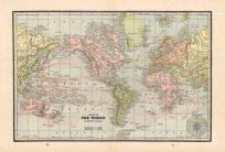Chart of the World on Mercators Projection'