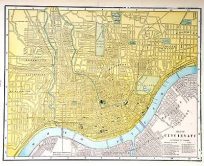 Map of Cincinnati