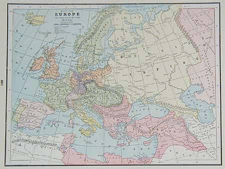 Map of Europe After Treaty of Vienna ( A.D 1815 ) Map of Europe After Treaty of Vienna ( A.D 1815 )