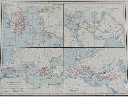 Four Maps showing Homeric Greece Four Maps showing Homeric Greece