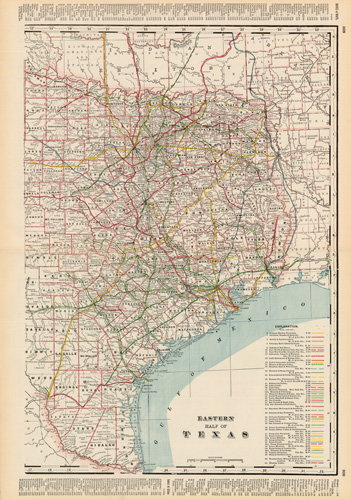 Eastern Half of Texas