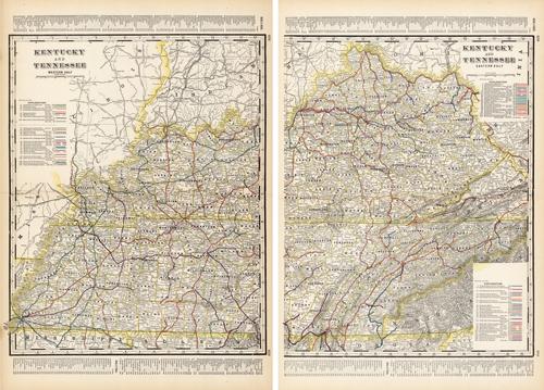 Kentucky and Tennessee