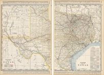Western and Eastern Half of Texas