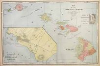 Map of the Hawaiian Islands