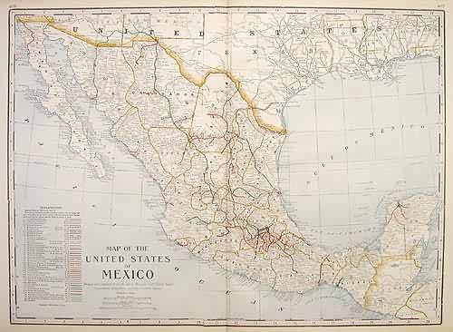 Mexico (Railroad Map) Mexico (Railroad Map)