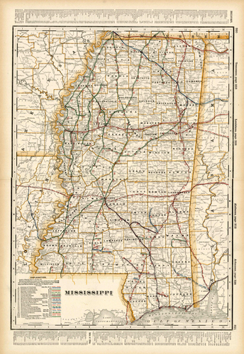Mississippi (Railroad Map) Mississippi (Railroad Map)