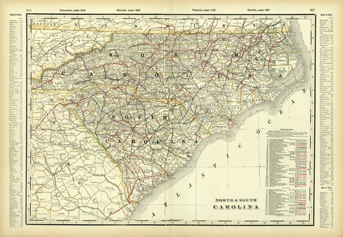 North and South Carolina