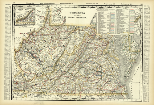 Virginia and West Virginia Virginia and West Virginia