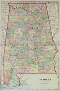 Map of Alabama