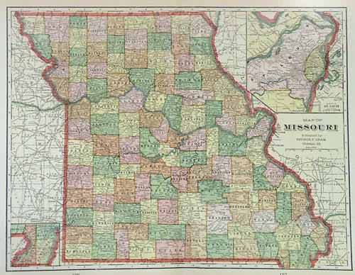 Map of Missouri