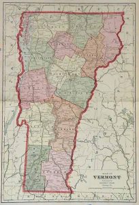 Map of Vermont