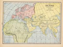 Map of the World As Known to the Ancients in the Second Century A.D.