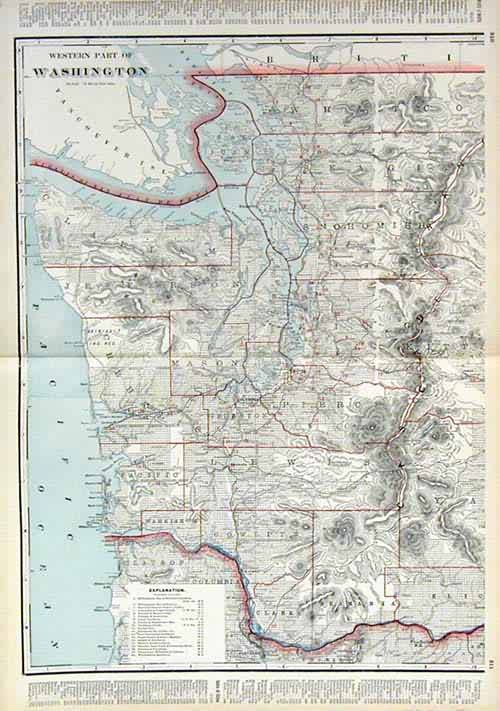 Western part of Washington