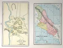 Map of the city of Ancient Rome/ Ancient Italy Proper