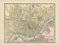 Map of Cincinnati