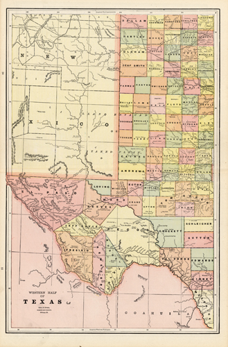 Western Half of Texas Western Half of Texas