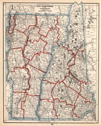 New Hampshire and Vermont