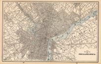 New Driving Map of Philadelphia