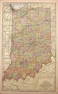 Map of Indiana