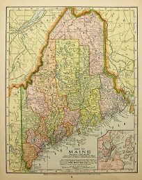 Map of Maine