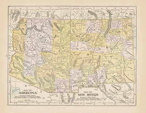 Arizona and New Mexico