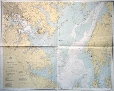 Maryland-Approaches to Baltimore Harbor