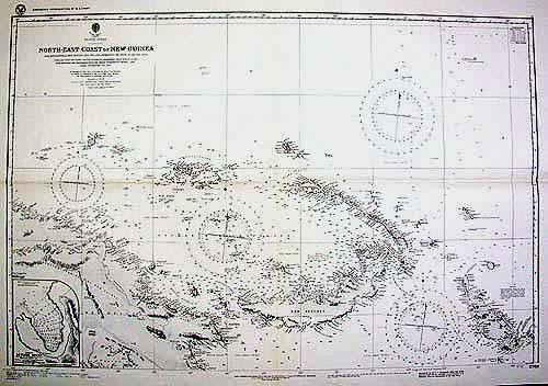 North-East Coast of New Guinea with Bougainville