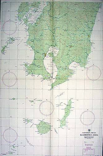 Western Japan - Kagoshima Area (Mercator Projection)