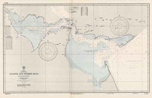 Siberia - Bering Sea - Anadyr and Onemen Bays