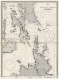 Philippines - Surigao Strait and Leyte with parts of Samar and Mindanao
