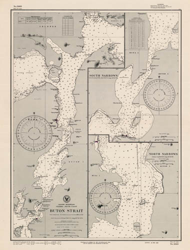 Indonesia - Celebes - Buton Strait (North and South Narrows)