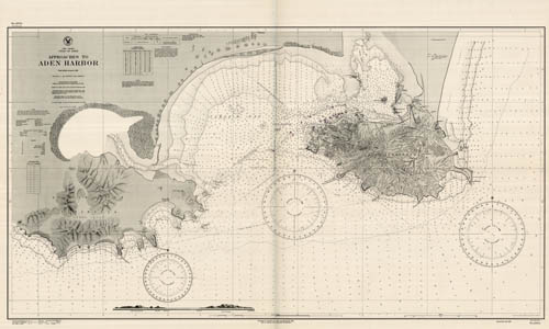 Yemen - Gulf of Aden - Approaches to Aden Harbor Yemen - Gulf of Aden - Approaches to Aden Harbor