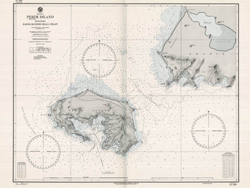 Yemen - Red Sea - Perim (Meyun) Island Including Bab-El-Mandeb Small Strait