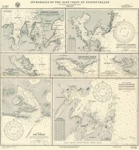 Anchorages on the East Coast of Newfoundland