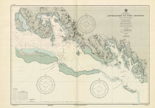 New Guinea - Papua - South Coast - Approaches to Port Moresby