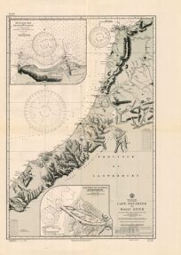 New Zealand - Cape Foulwind to Waiau River - Greymouth Harbor - Buller Bay and Westport Harbor