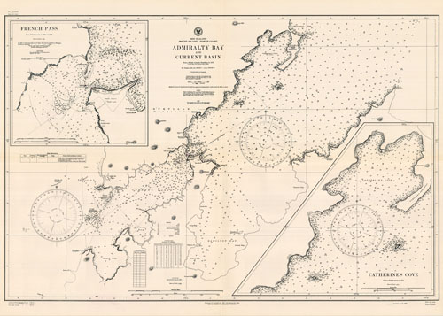 New Zealand - Admiralty Bay and Current Basin - French Pass - Catherines Cove