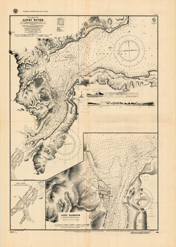 Africa - Lindi River and Harbour Africa - Lindi River and Harbour