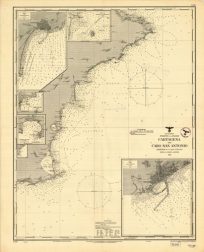 Mittelmeer (Mediterranean) - Seudkeuste von Spanien (South Coast of Spain) - Cartagena to Cabo San Antonio - Hafen von Alicante (Port Alicante) - Porman Bucht (Porman Bay) - Javea Bucht - Hafen von Torrevieja - Reede von Estacio und Grossa I.