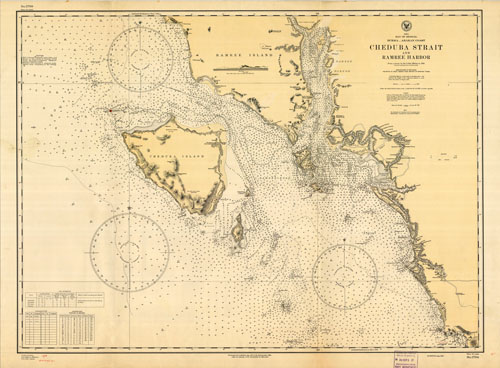 Bay of Bengal - Burma (Myanmar) - Arakan Coast - Cheduba Strait and Ramree Harbor