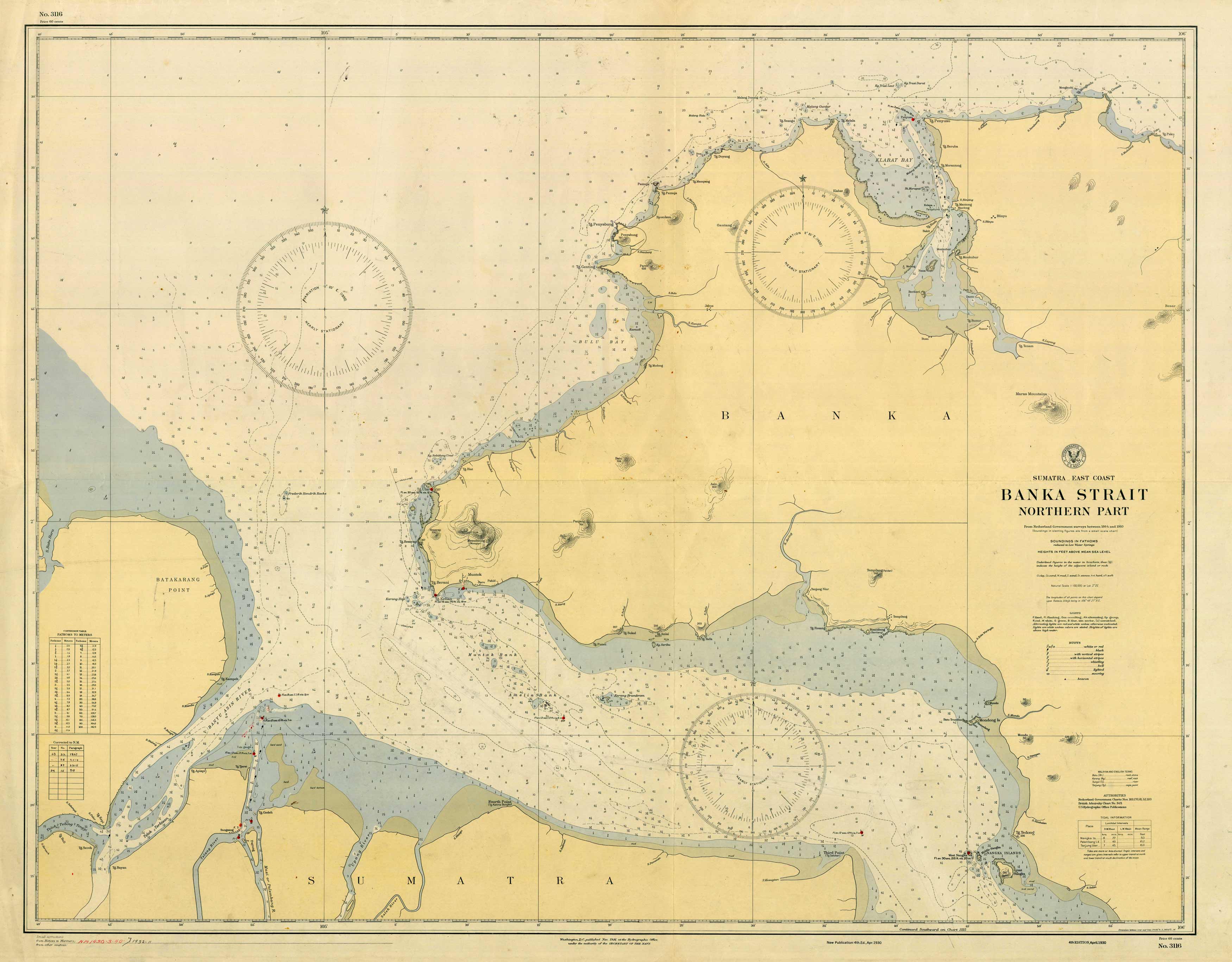 Indonasia - Sumatra - East Coast - Banka Strait - Northern Part