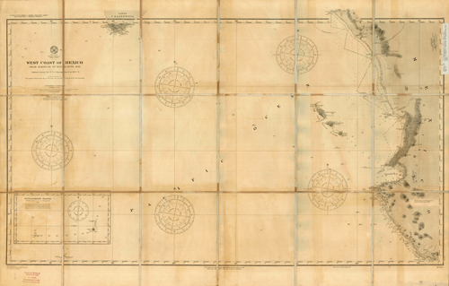 North America - West Coast - West Coast of Mexico from Mazatlan to Tenacatita Bay