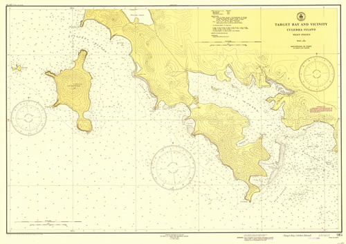 West Indies - Target Bay and Vicinity - Culebra Island