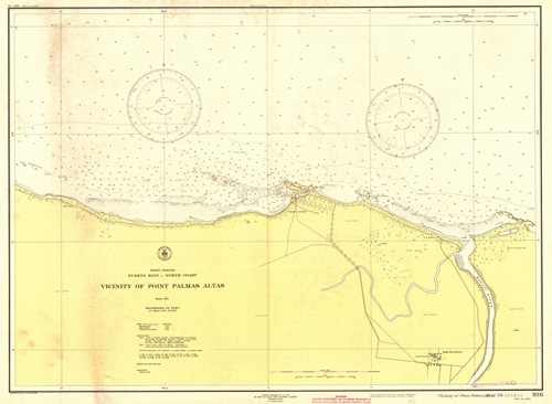 West Indies - Puerto Rico - North Coast - Vicinity of Point Palamas Altas