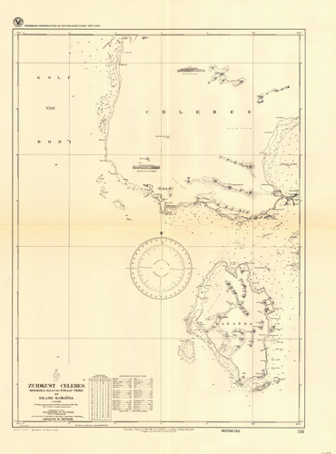 Zuidkust Celebes - Bingkoka-Baai tot Straat Tioro en Eiland Kabaena Zuidkust Celebes - Bingkoka-Baai tot Straat Tioro en Eiland Kabaena