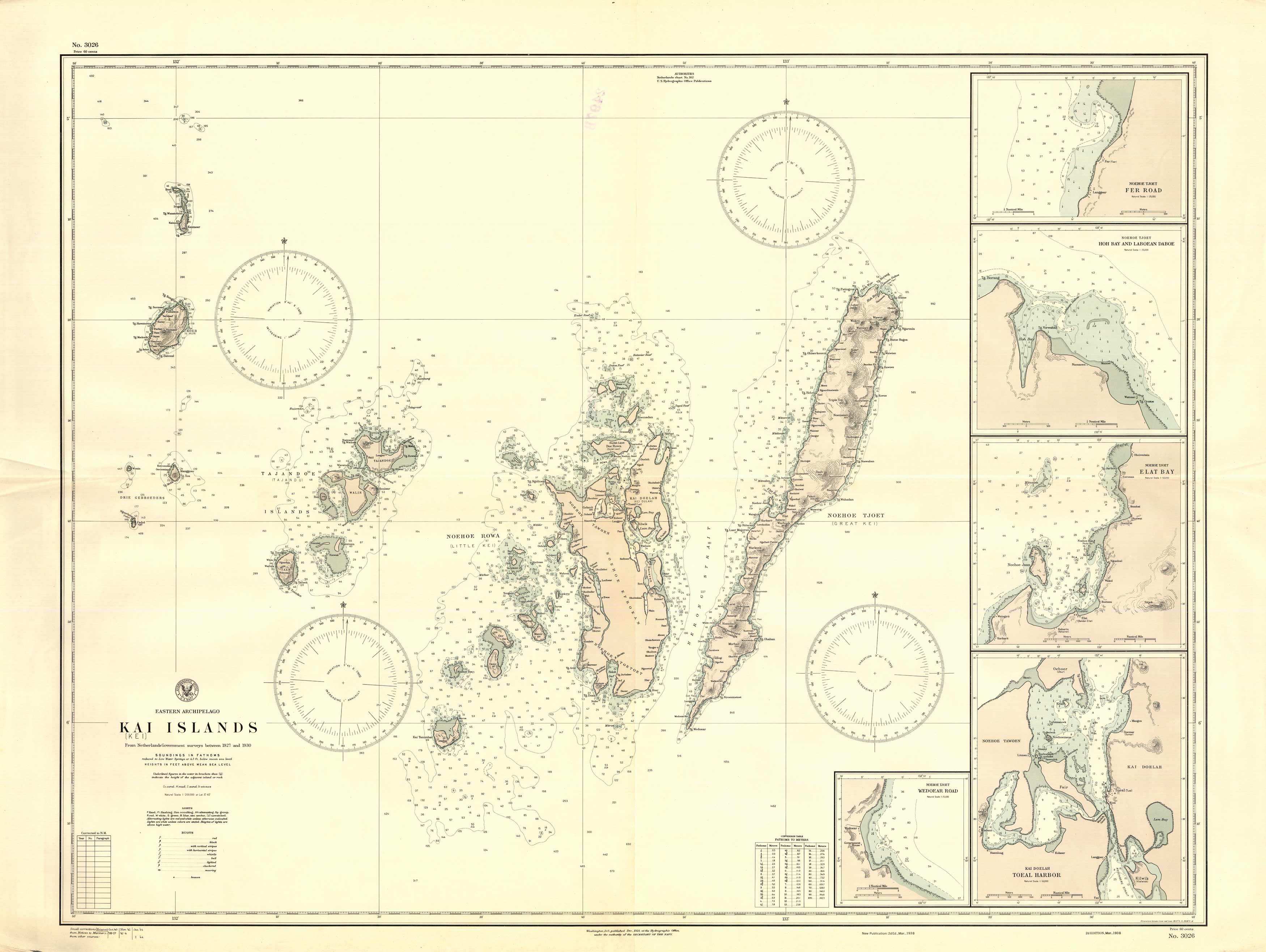 Eastern Archipelago - Kai Islands - Wedoear Road - Toeal Road - Elat Bay - Hoh Bay and Laboean Daboe - Fer Road