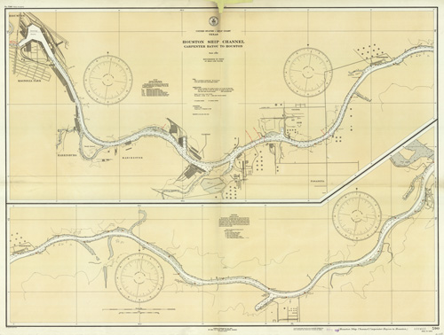 Texas - Houston Ship Channel - Carpenter Bayou to Houston