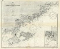 Japan- South Coast of Honshu- Oshima and Urakami Harbors- From a Japanese survey in 1900